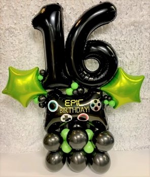 Picture of LEVEL UP - 1 MARQUEE - ANY 3 SUPERSHAPE / 2 SOLID STARS ARRANGEMENT
