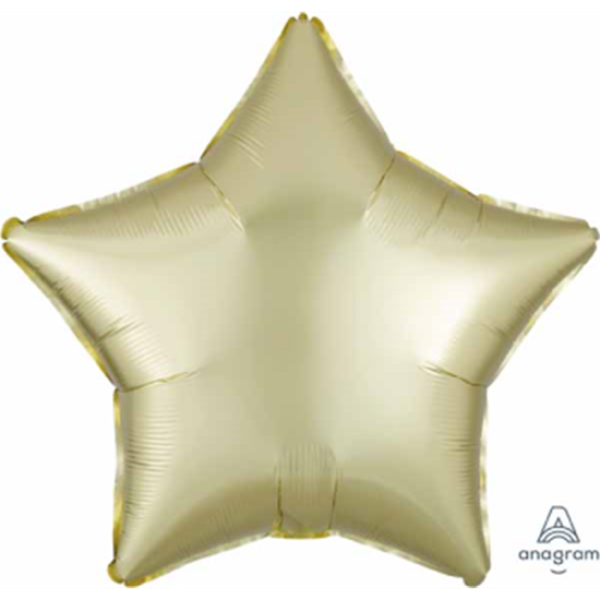 Picture of 18" FOIL - LUXE PASTEL YELLOW STAR 