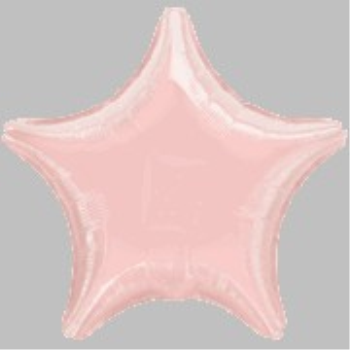 Picture of 18" FOIL - METALLIC PEARL PASTEL PINK STAR