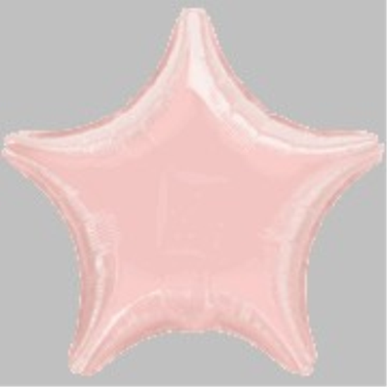 Image sur 18" FOIL - METALLIC PEARL PASTEL PINK STAR