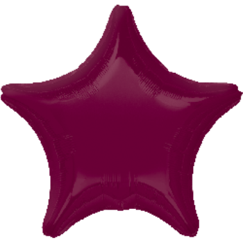 Image de 18" FOIL - METALLIC BERRY STAR