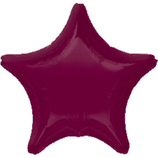 Picture of 18" FOIL - METALLIC BERRY STAR