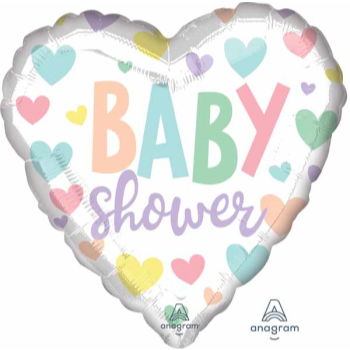 Image de 18" FOIL - BABY SHOWER HEART