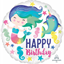 Picture of 18" FOIL - COLORFUL OCEAN FUN BIRTHDAY - MERMAID