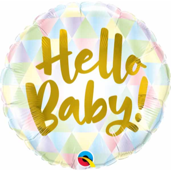 Image de 18" FOIL - HELLO BABY! 