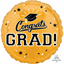 Image de 18'' FOIL - SCHOOL COLORS GRAD - GOLD 