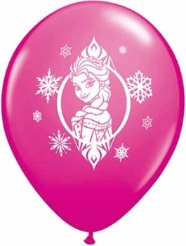 Image de HELIUM FILLED SINGLE 11" BALLOON - PRINTED -  LICENSE - FROZEN ASSORTED