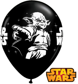 Image de HELIUM FILLED SINGLE 11" BALLOON - PRINTED -  LICENSE - STAR WARS