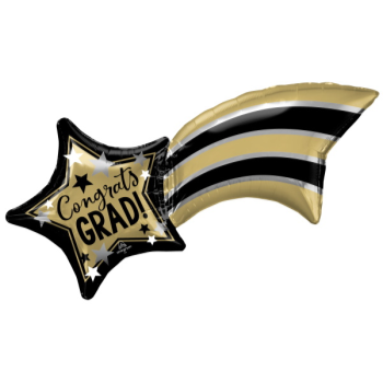 Picture of 27'' FOIL - SHOOTING STAR GRAD JUMBO FOIL