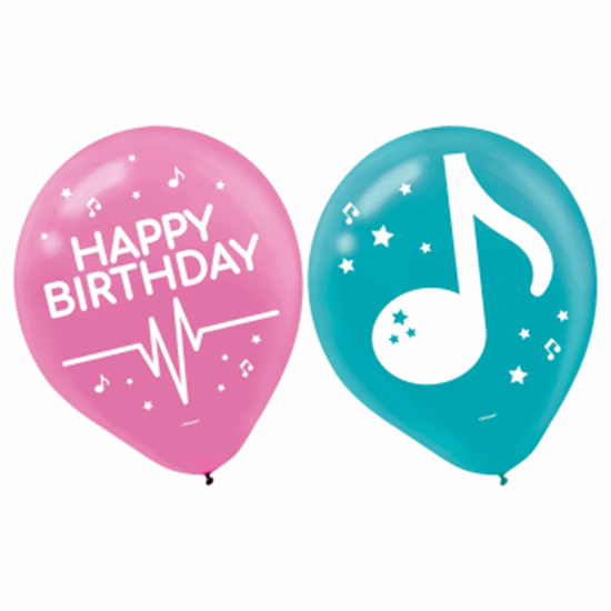 Picture of INTERNET FAMOUS ''INSPIRED BY TIK TOK'' - 12'' LATEX BALLOONS