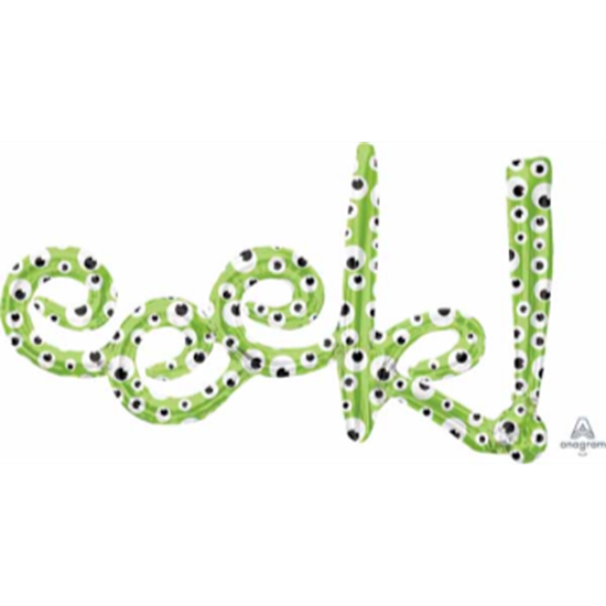 Image sur BALLOON - SCRIPT PHRASE - EEK AIR FILLED