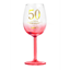 Picture of 50TH WINE GLASS - GORGEOUS WINE GLASS