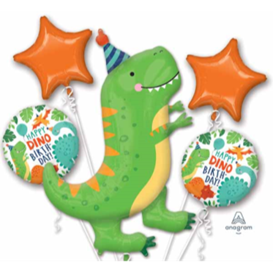 Image sur DINOSAUR - DINOMITE PARTY FOIL BOUQUET