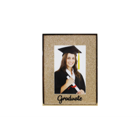 Image sur DECOR - GRADUATION - 4 X 6 GOLD FRAME