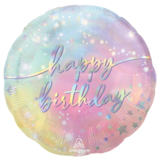 Picture of 18" FOIL - LUMINOUS BIRTHDAY