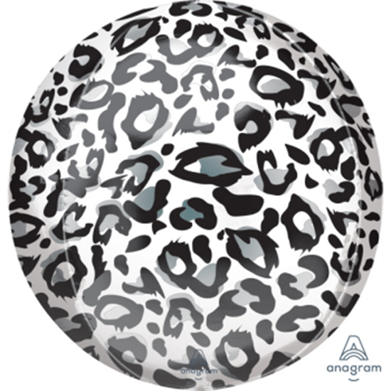 Picture of 21'' SNOW LEOPARD ORBZ BALLOON 