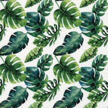 Image de GREEN FOLIAGE - LUNCHEON NAPKINS