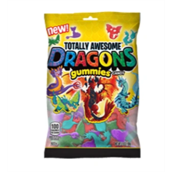 Image de 1 PACK TOPPS TOTALLY AWESOME - DRAGON GUMMIES