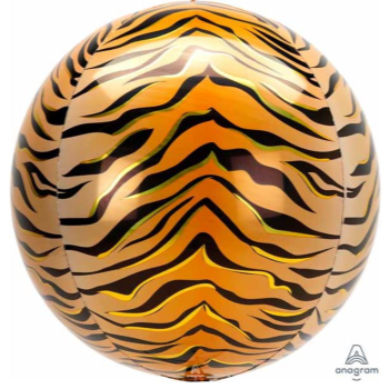 Image de 21'' TIGER PRINT ORBZ BALLOON 