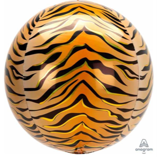 Picture of 21'' TIGER PRINT ORBZ BALLOON 