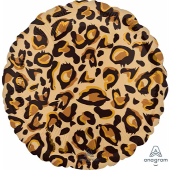 Image sur 18" FOIL - LEOPARD PRINT