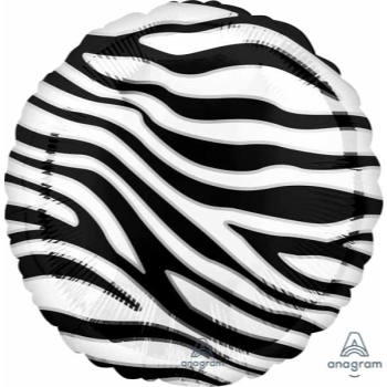 Picture of 18" FOIL - ZEBRA PRINT