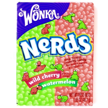 Image de 1 PACK WONKA NERDS - WATERMELON/CHERRY