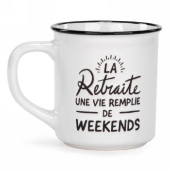 Image de DECOR - MUG LA RETRAITE