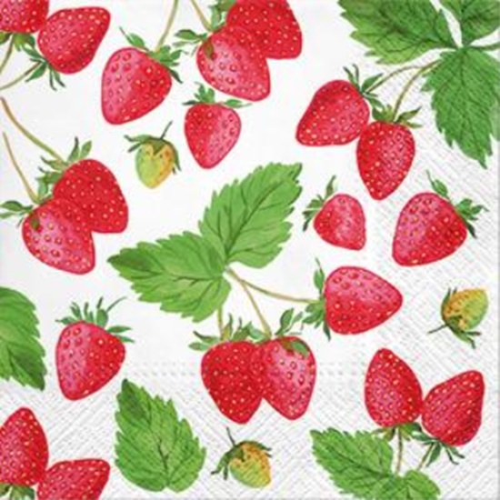 Picture of STRAWBERRIES - LUNCHEON NAPKINS