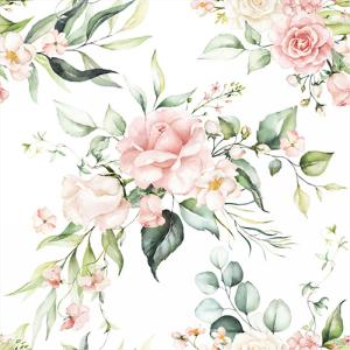 Picture of PINK ROSES - LUNCHEON NAPKINS