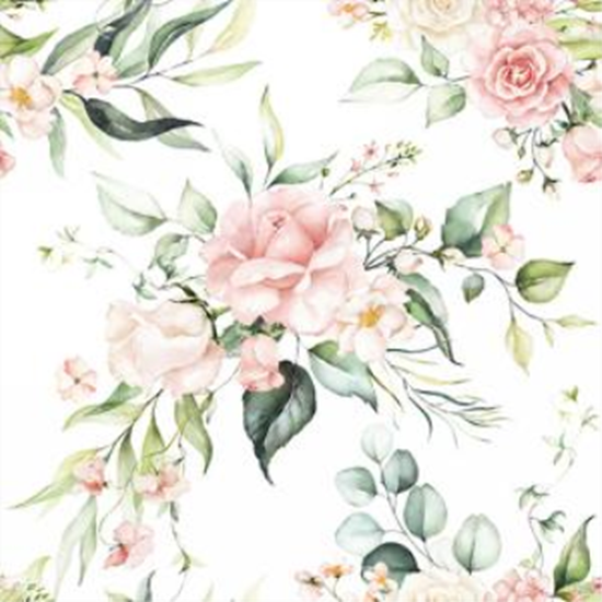 Image sur PINK ROSES - LUNCHEON NAPKINS
