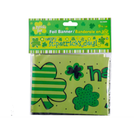 Picture of ST PATRICK'S FOIL BANNER