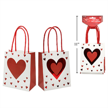 Picture of DECOR - VALENTINE'S MINI GIFT BAGS