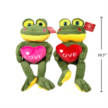 Image de DECOR - PLUSH SITTING FROG