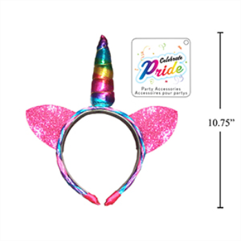 Picture of PRIDE UNICORN HEADBAND