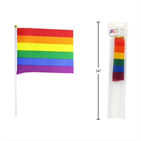 Picture of PRIDE RAINBOW FLAGS - 4" X 5.5"