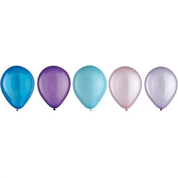 Image de 5" COSMIC PEARL ASSORTED LATEX BALLOONS