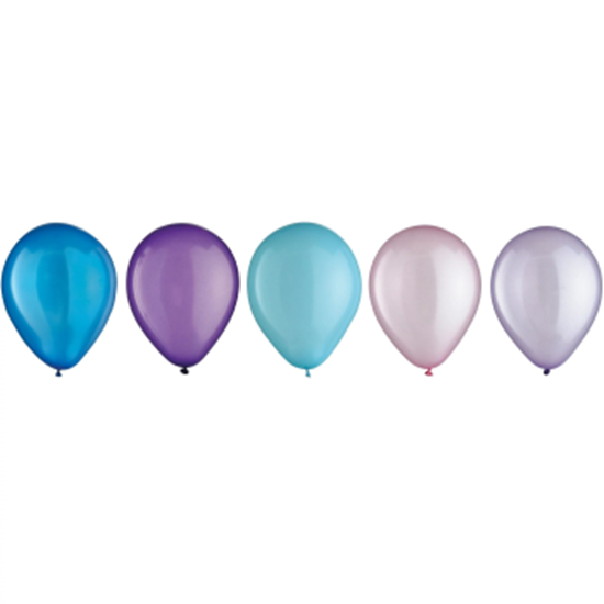 Picture of 5" COSMIC PEARL ASSORTED LATEX BALLOONS