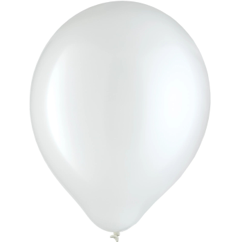 Image de 12" WHITE LATEX BALLOONS 72/PKG