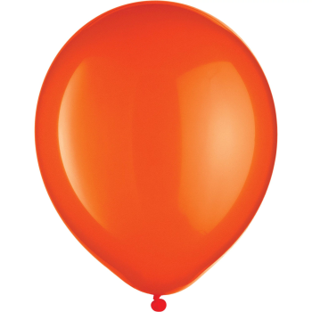 Image de 12" ORANGE LATEX BALLOONS 72/PKG