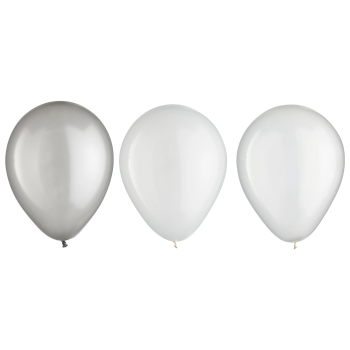 Picture of 5" PLATINUM  ASSORTED LATEX BALLOONS