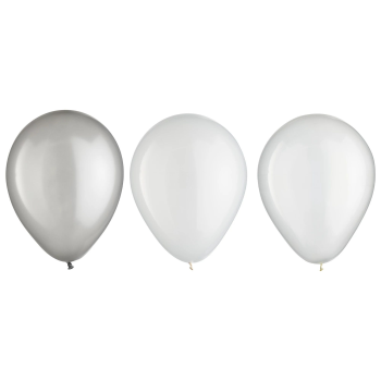 Image de 5" PLATINUM  ASSORTED LATEX BALLOONS