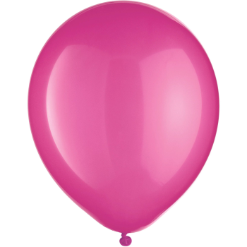 Image de 12" BRIGHT PINK LATEX BALLOONS 72/PKG