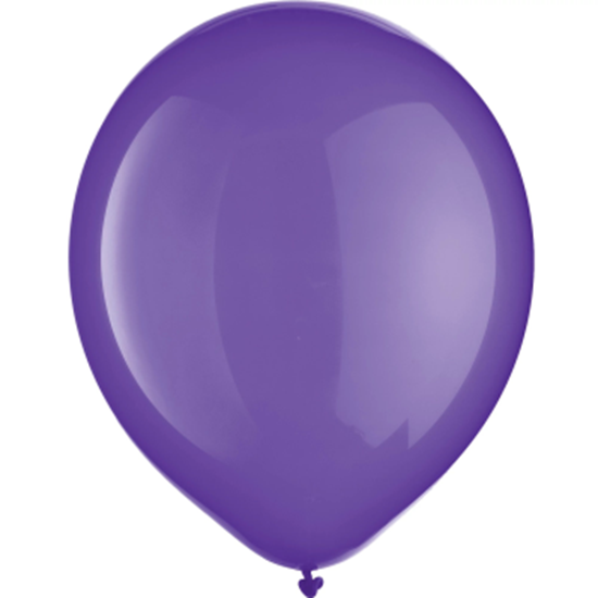 Picture of 12" NEW PURPLE LATEX BALLOONS 72/PKG