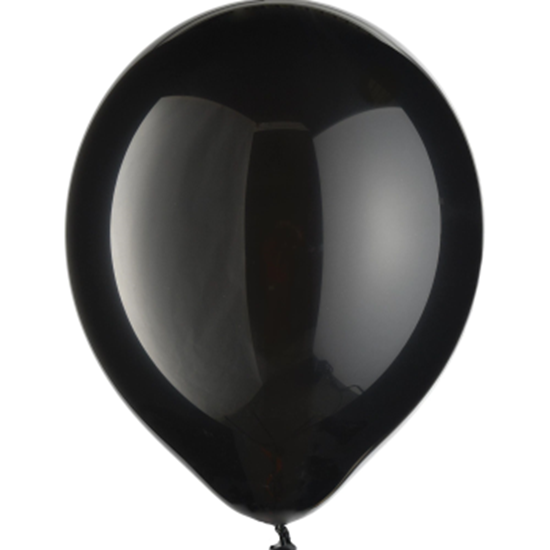 Picture of 12" BLACK LATEX BALLOONS 72/PKG