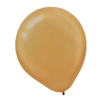 Image de 12" GOLD PEARL LATEX BALLOONS 72/PKG