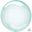 Picture of 21'' CRYSTAL CLEAR GREEN ORBZ BALLOON