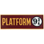 Picture of HARRY POTTER - PLATFORM 9-3/4 DESK SIGN