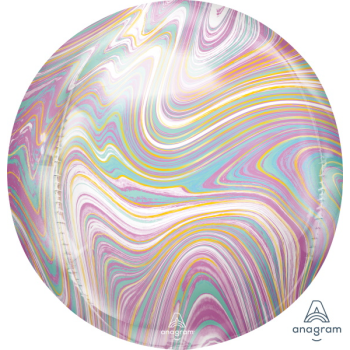 Picture of 21'' PASTEL MARBLE ORBZ BALLOON