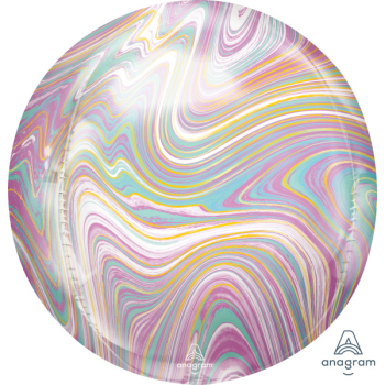 Image de 21'' PASTEL MARBLE ORBZ BALLOON